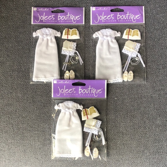 ❤️$5 NWT Jolee's Boutique Sticker Collage Set of 3 - Picture 1 of 8